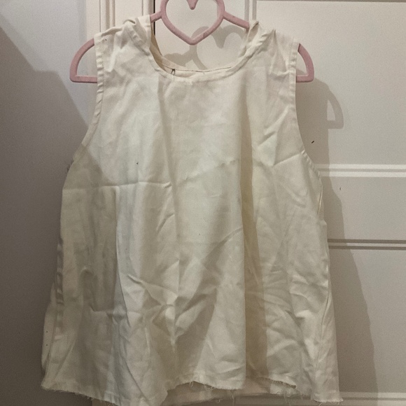 Little creative factory size 8 cotton sleeveless top NWT - Picture 1 of 3